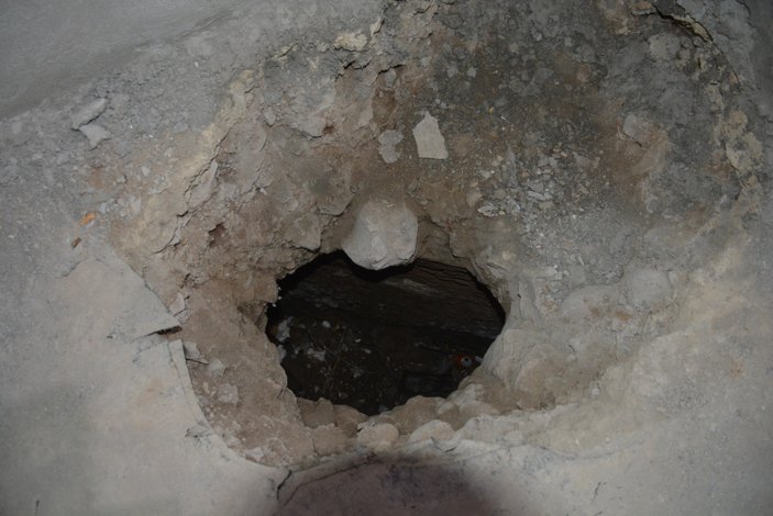 Sinop’ta 3 bin yıllık gizli tünel gün yüzüne çıktı