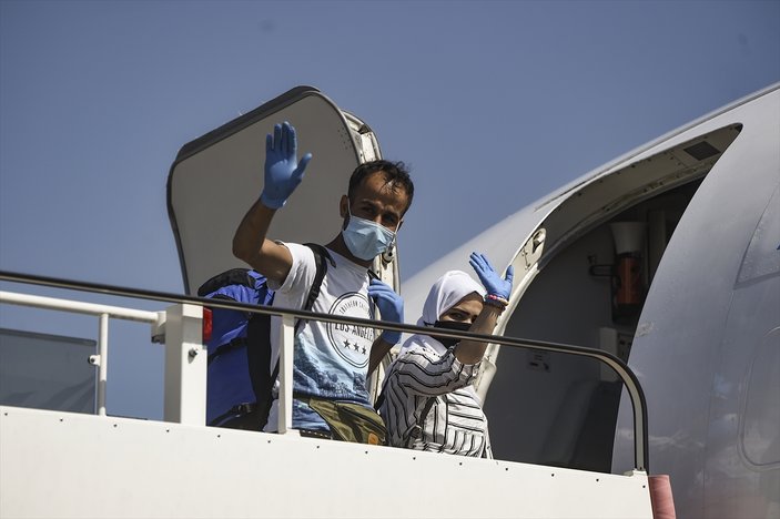 Yunanistan'daki Iraklılar ülkelerine dönüyor
