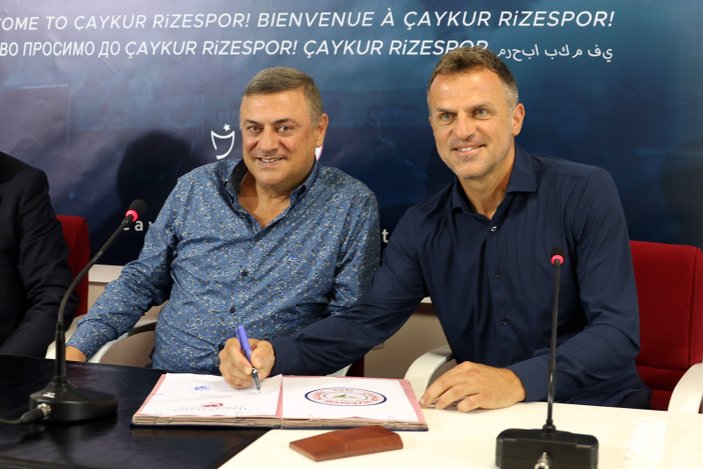 Rizespor'un yeni teknik direktörü Stjepan Tomas oldu