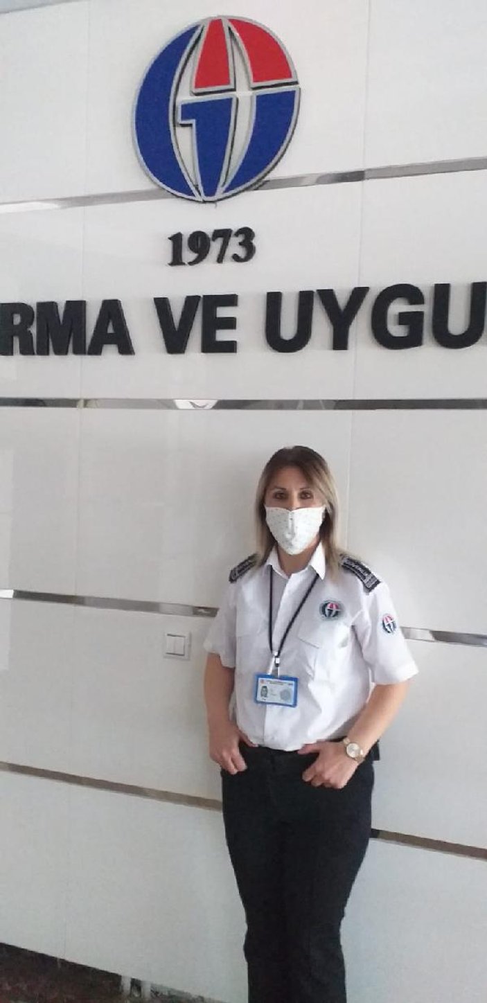 Gaziantep'te hasta yakını, güvenlik görevlisine saldırdı