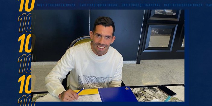 Boca Juniors'ta Tevez'in sözleşmesi uzatıldı