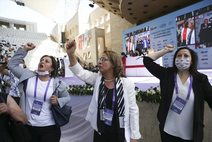 CHP Kadın Kolları'nda seçim günü