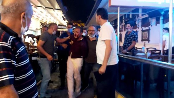 Bursa'da eğlence mekanında yumruklu kavga