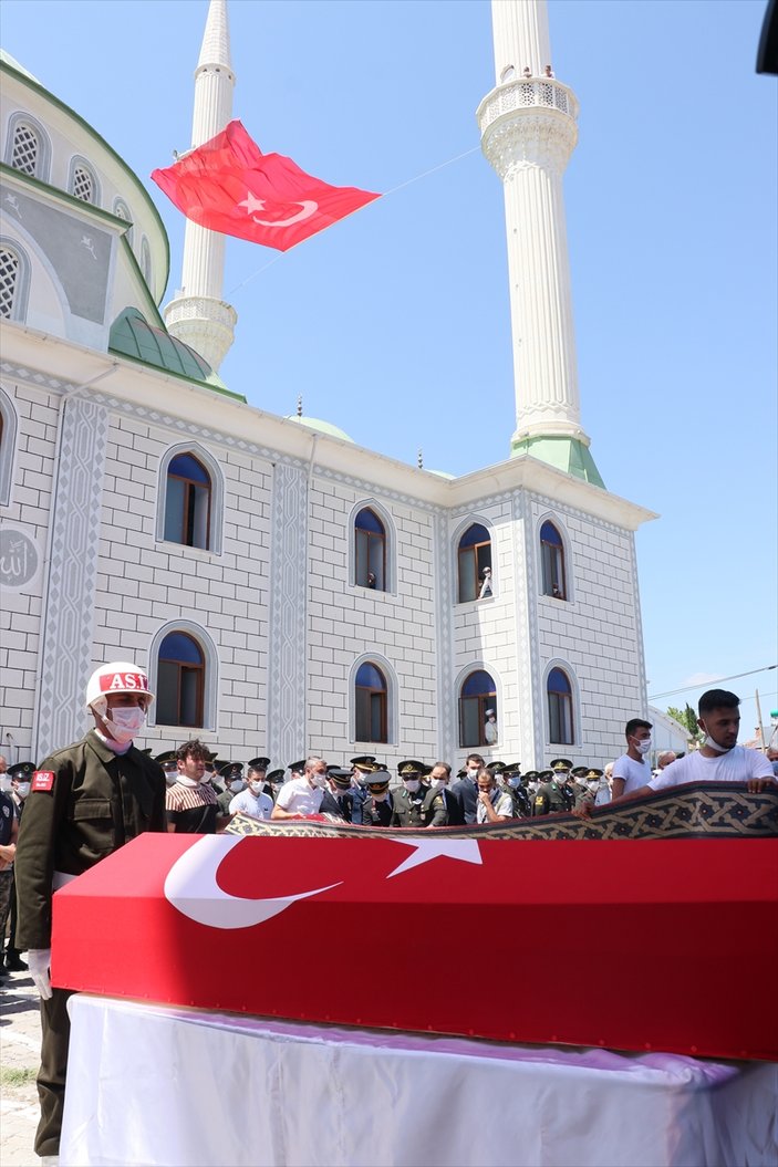 Samsun'da şehide veda