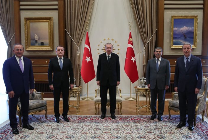 Azerbaycan Dışişleri Bakanı Bayramov Ankara'da
