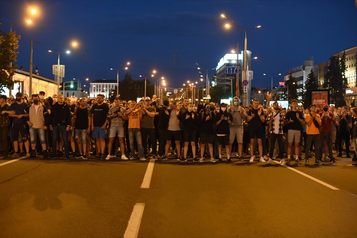 Belarus'taki gösterilerde bir kişi hayatını kaybetti