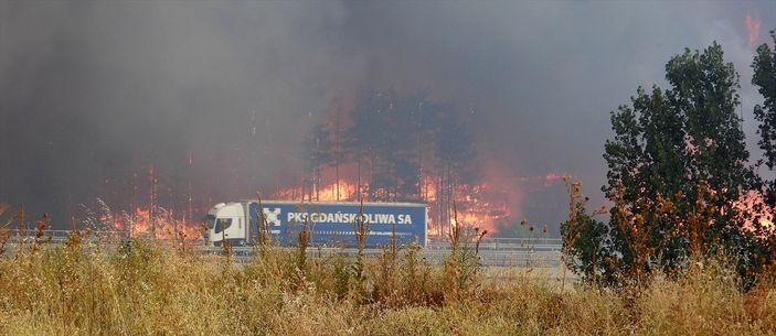 Bulgaristan-Türkiye sınırındaki yangın söndürüldü