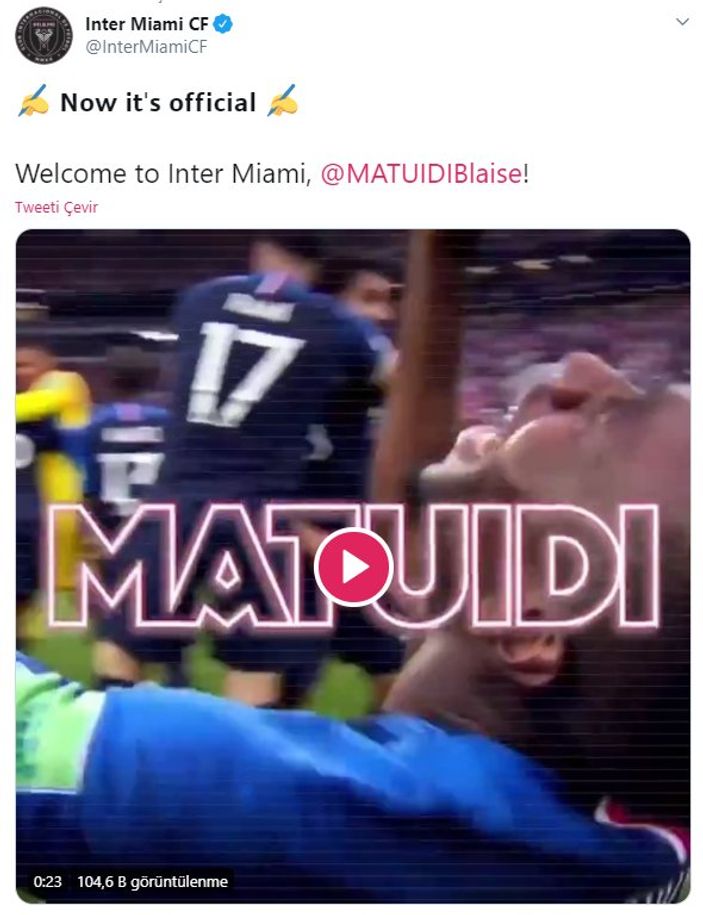 Matuidi, Inter Miami'de