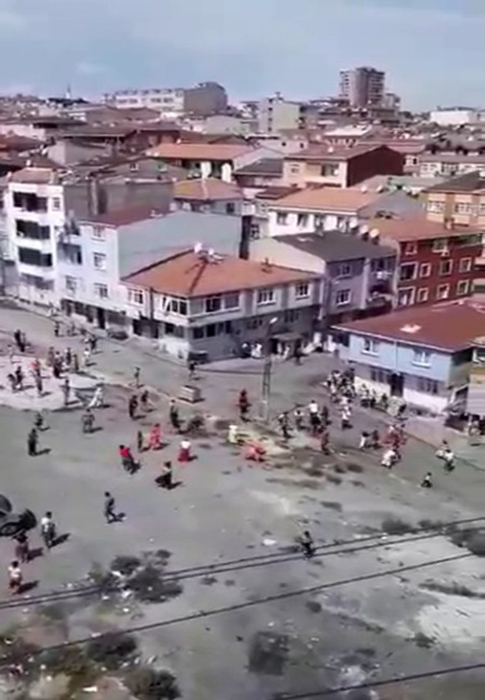 Esenler'de mahalleyi savaş alanına çeviren kavga