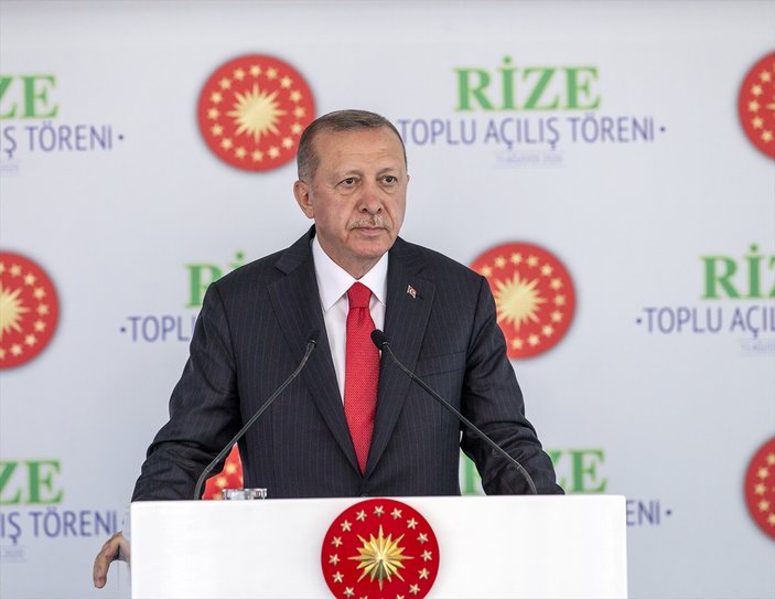 Erdoğan: Haklarımızı sonuna kadar korumaya odaklandık