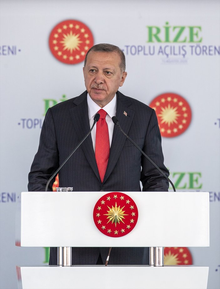 Erdoğan: Haklarımızı sonuna kadar korumaya odaklandık