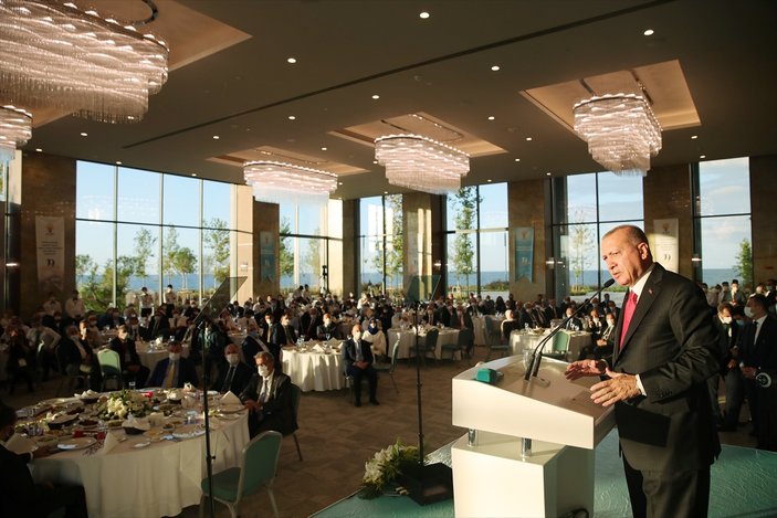 Erdoğan: Kıta sahanlığımızda haydutluğa boyun eğmeyeceğiz