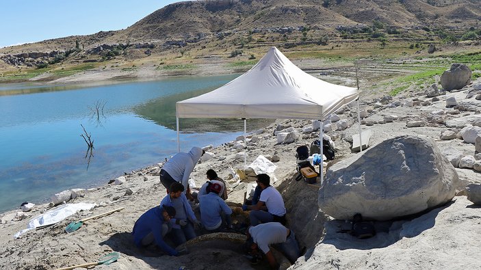 Kayseri'de 7.5 milyon yıllık fil dişi fosili bulundu