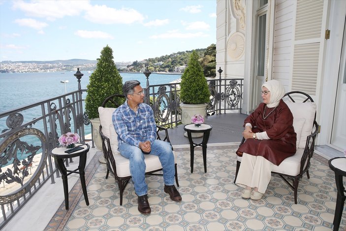 Emine Erdoğan, Aamir Khan'ı kabul etti