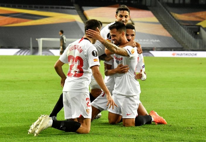 Manchester United'ı yenen Sevilla Avrupa Ligi'nde finalde