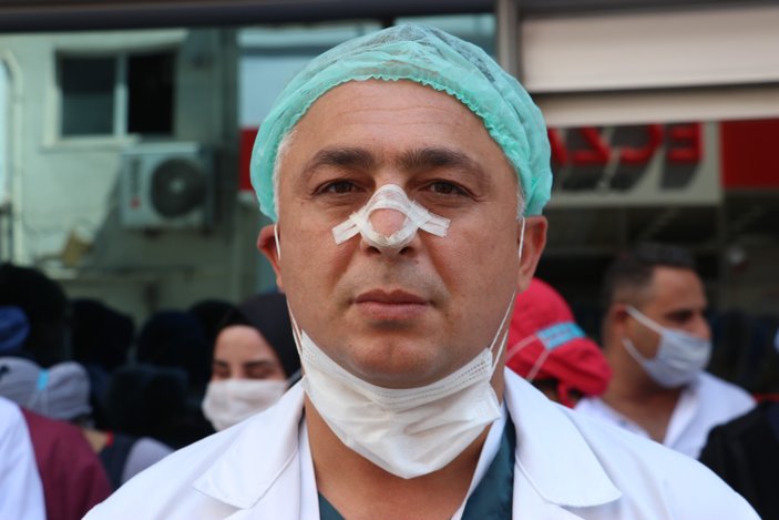 Kocaeli'de hasta yakını, güvenlik görevlisi ve doktora saldırdı