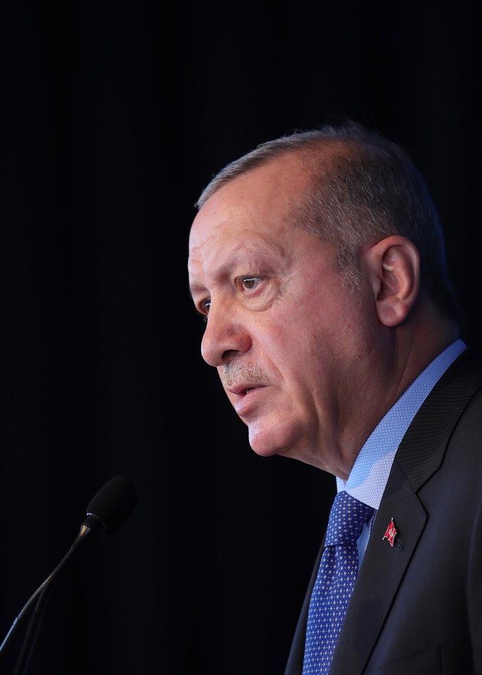 Erdoğan, Kalyon Güneş Teknolojileri Fabrikası'nın açılış töreninde