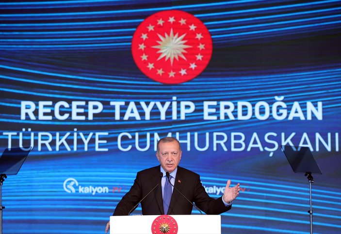 Erdoğan, Kalyon Güneş Teknolojileri Fabrikası'nın açılış töreninde