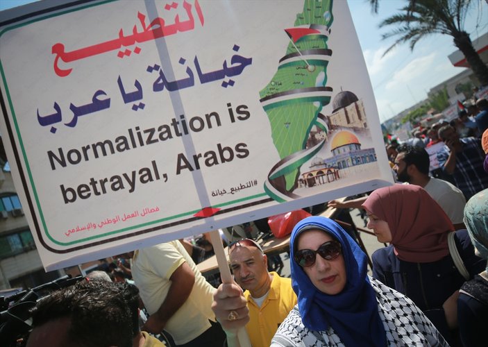Gazze'de İsrail ile BAE'nin normalleşmesine tepki
