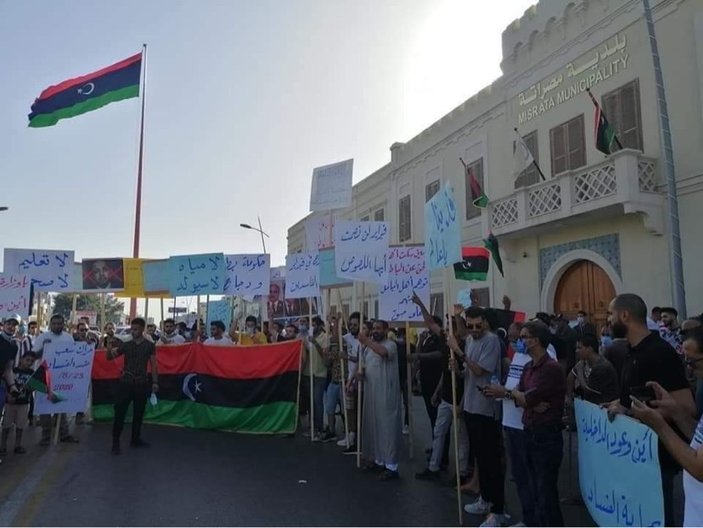 Libya'da barışçıl protestolarda BAE provokasyonu