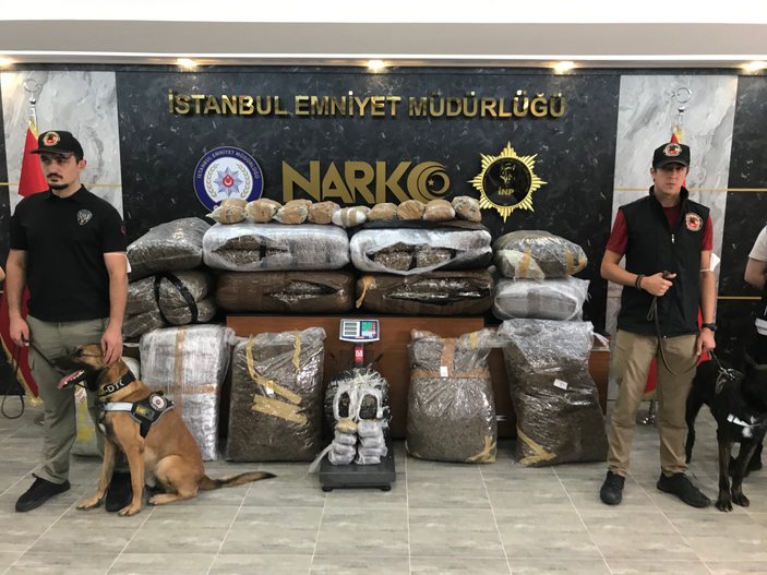 İstanbul'da 218 kilo uyuşturucu madde ele geçirildi
