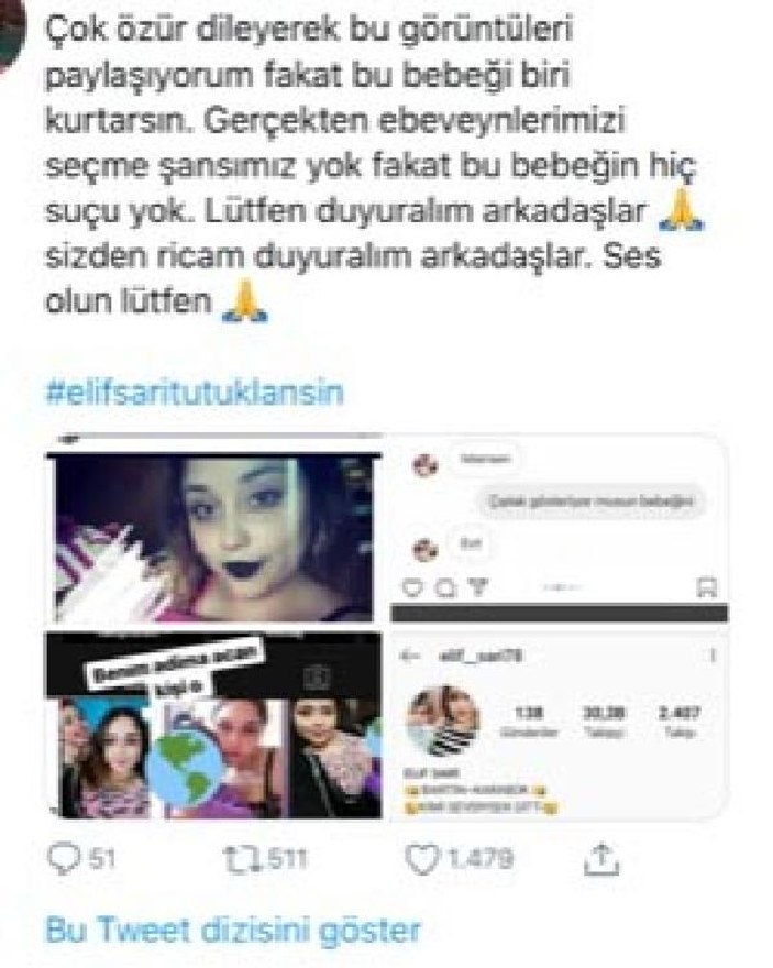 Ahlaksız paylaşımlar yapan Elif Sarı hakkında soruşturma