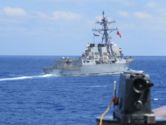 MSB: Doğu Akdeniz'de ABD ile deniz eğitimleri icra edildi