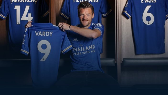 Leicester City, Vardy'nin sözleşmesi 3 yıl uzattı