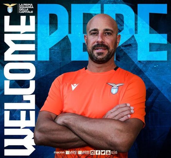 37 yaşındaki Pepe Reina Lazio'da