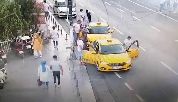 Şişli'de turistin parasını çalan taksici yakalandı