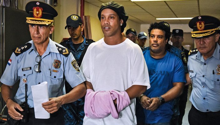 Hapisten çıkan Ronaldinho'nun ilk sözleri