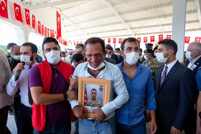 Hakkari'de şehit düşen Ümit Çıkın, Gaziantep'te toprağa verildi
