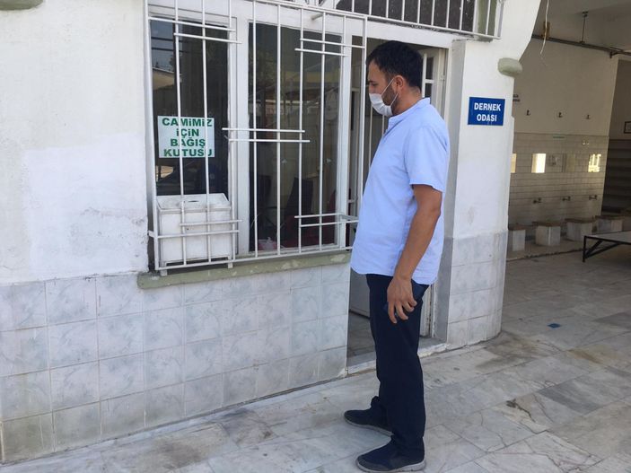 Aydın'da hırsızlar cami paralarını çaldı