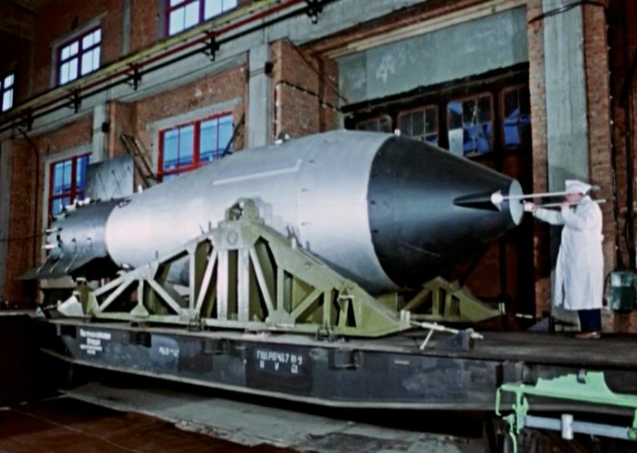 Rusya, dünyanın en büyüğü 'Çar Bombası'na ait patlamayı yayınladı