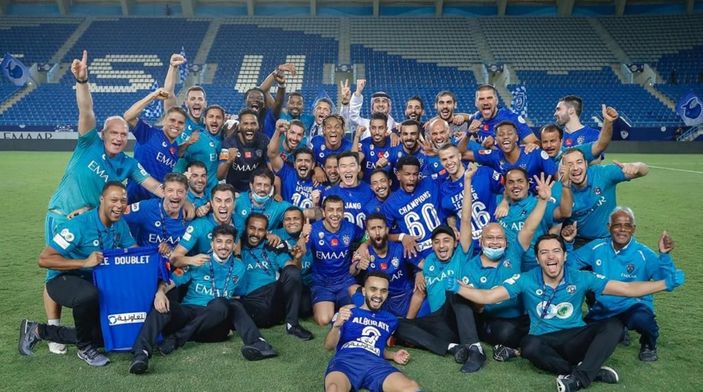 Gomis'in hat-trick yaptığı maçta Al Hilal şampiyon oldu