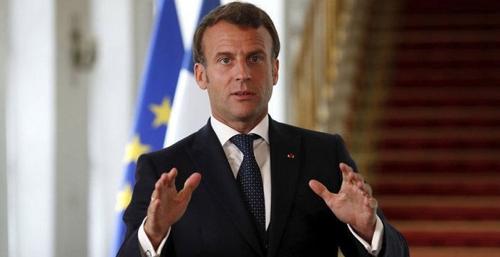 Macron: Akdeniz'e donanmanın tümünü yollamadık