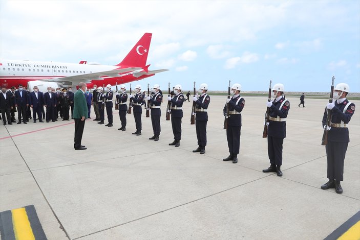 Cumhurbaşkanı Erdoğan, Giresun'da