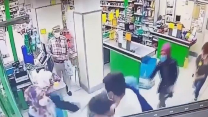 Sancaktepe'de market çalışanına saldıran müşteri