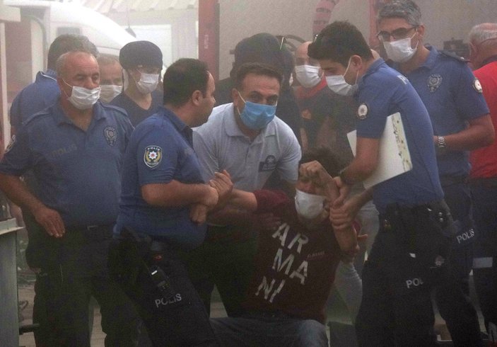 Adana'da oğlunun cansız bedenini gören baba sinir krizi geçirdi