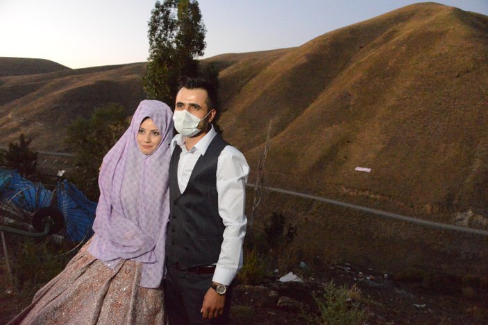 Erzurum'da koronavirüs yüzünden iptal edilen düğün için büyük jest