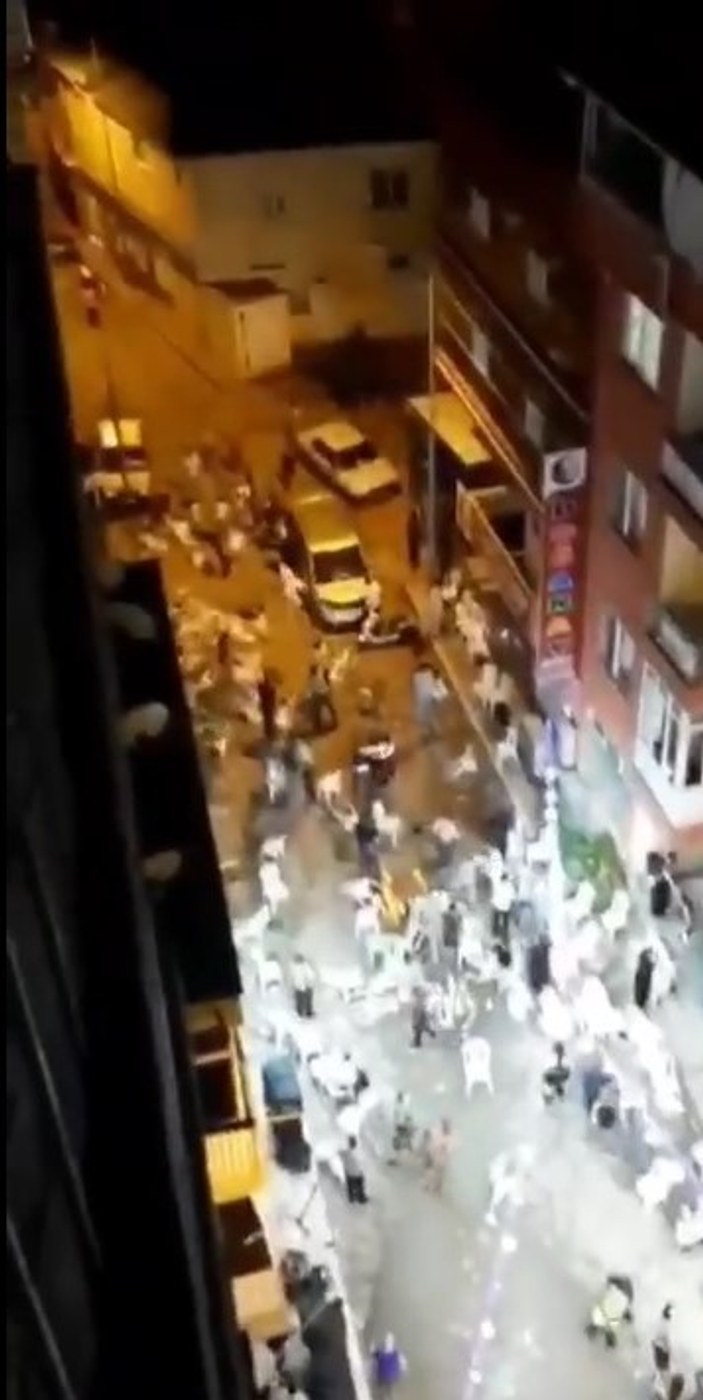 Antalya'da düğünde kavga çıktı, mahalle savaş alanına döndü
