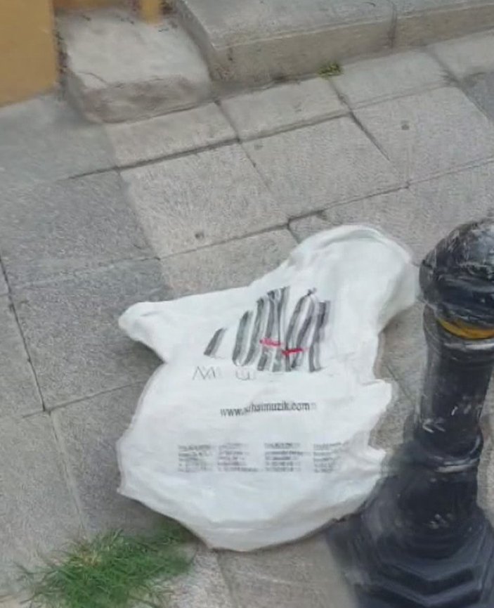 Kadıköy'de kediyi teklemeyen kadın, o anları görüntüleyen kişiye de saldırdı