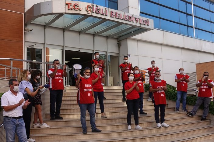 İzmir'de Çiğli Belediyesi'ne grev kararı asıldı