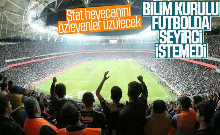 TFF: Ligin ilk yarısı seyircisiz oynanacak