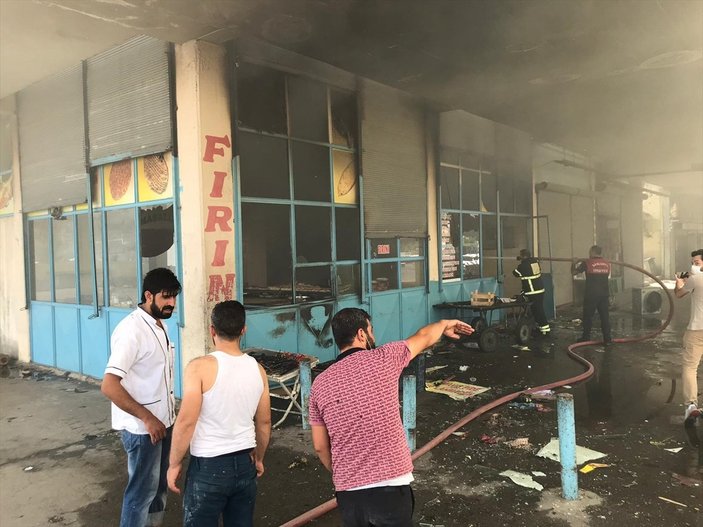 Şanlıurfa’da yangın sonrası patlama