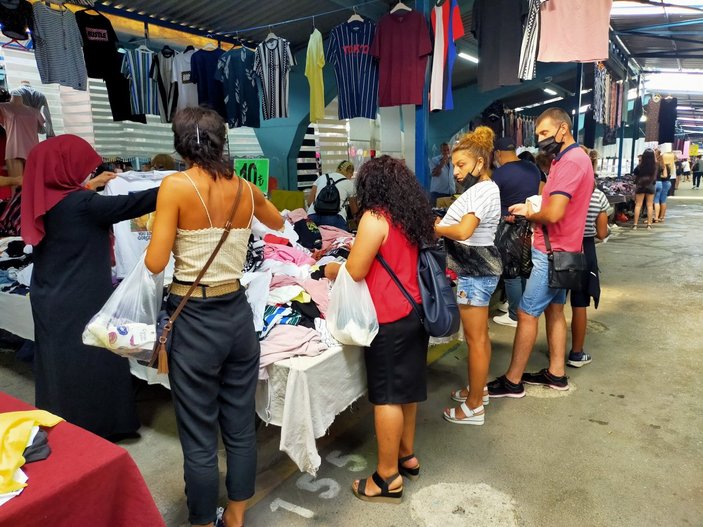 Edirne'de Bulgar turistlerin akın ettiği pazar kapatıldı