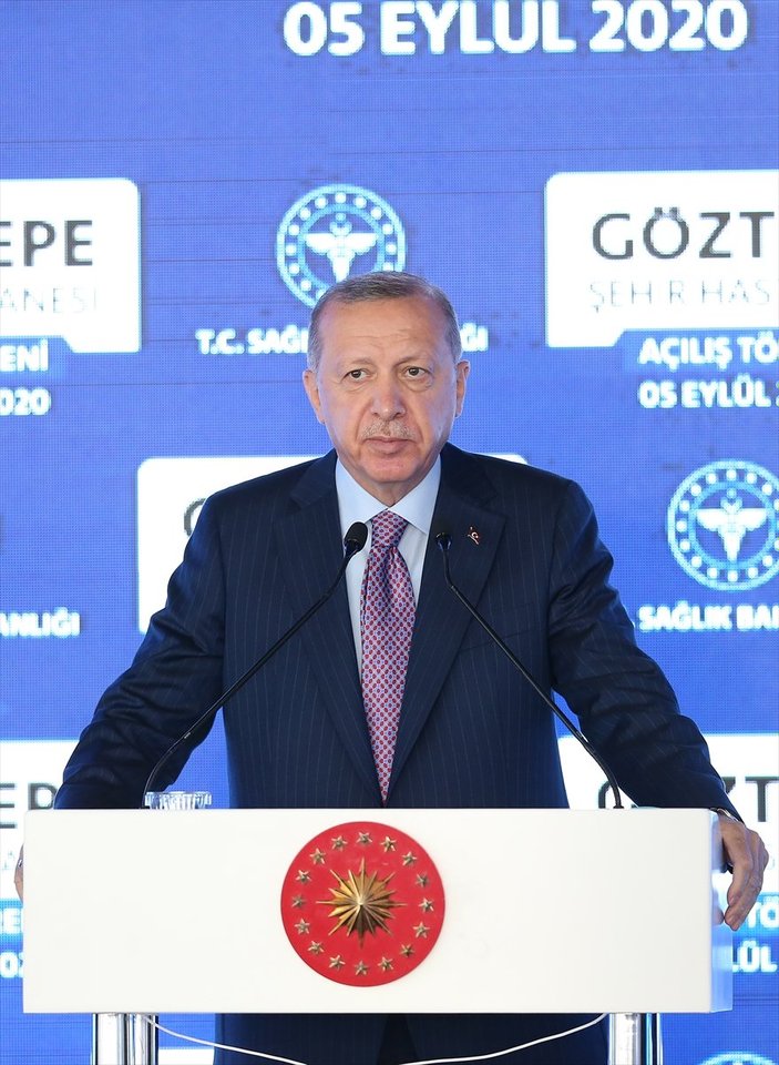 Cumhurbaşkanı Erdoğan, Göztepe Şehir Hastanesi'ni hizmete açtı