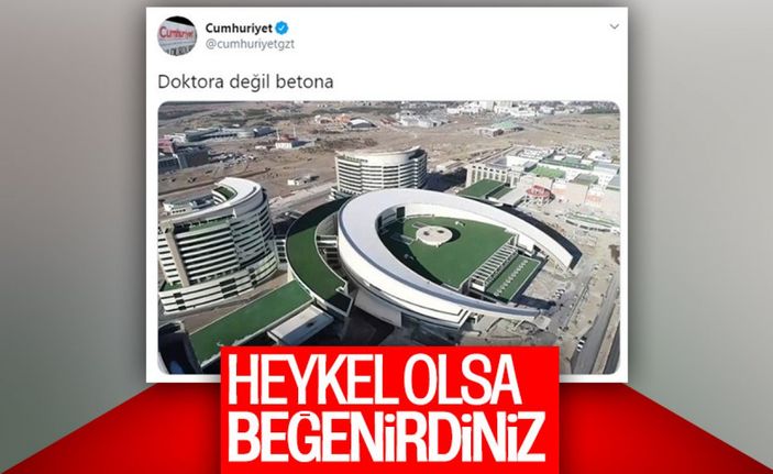 Cumhuriyet gazetesinin şehir hastaneleri rahatsızlığı