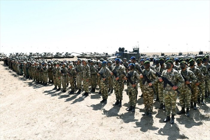 Türkiye ve Azerbaycan askerleri ortak tatbikat düzenledi