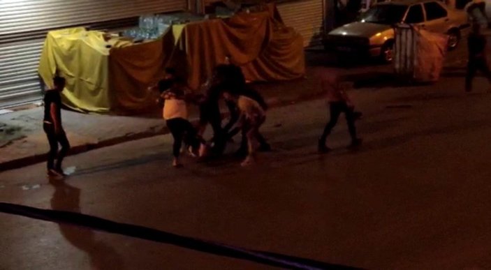 Arnavutköy'de düğünde çıkan kavga sokakta devam etti